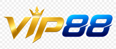 Logo vip88 nền tím nhẹ nhàng